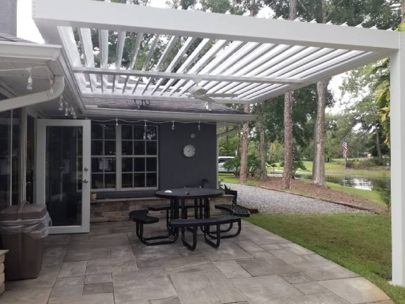 Residential Louvered Roofs
